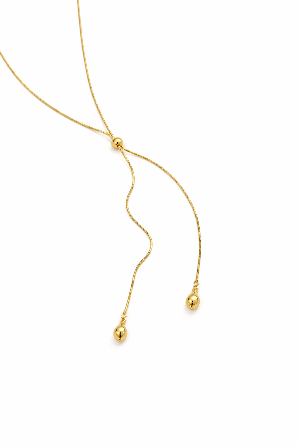 Lily Droplet Necklace