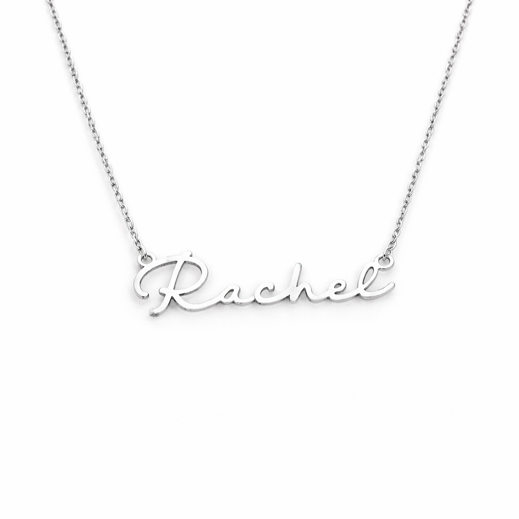 Lydia Script Name Necklace